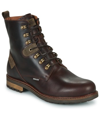Boots hommes Pellet JULIAN Marron