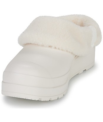 Chaussons femmes Hunter Play Sherpa Blanc