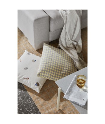 Housses de coussins Broste Copenhagen BERNHARDT Jaune
