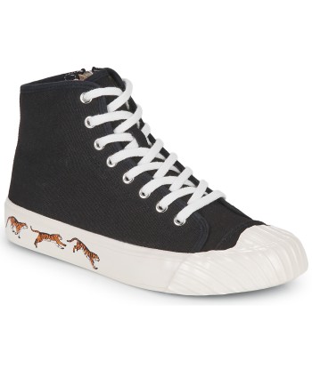 Baskets montantes femmes Kenzo KENZOSCHOOL HIGH TOP SNEAKERS Noir