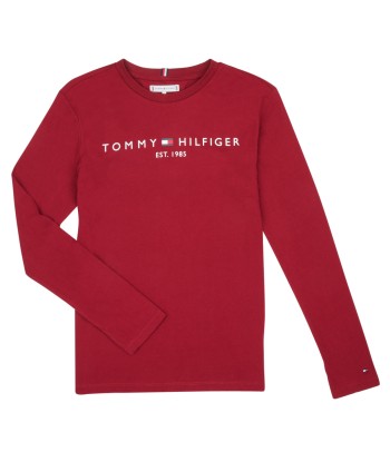 T-shirt enfant filles Tommy Hilfiger KS0KS00202-XJS Bordeaux