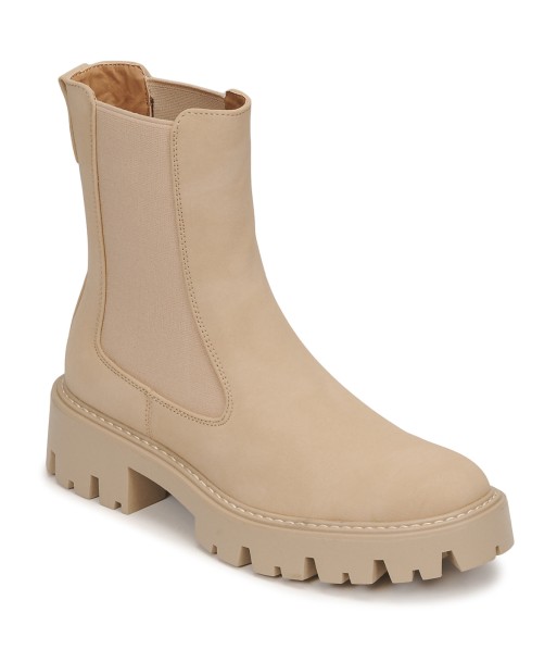 Boots femmes Only ONLBETTY-1 NUBUCK PU BOOT Marron