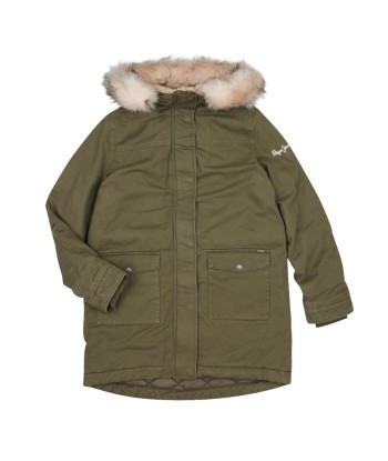 Parka enfant filles Pepe jeans ALISA Kaki