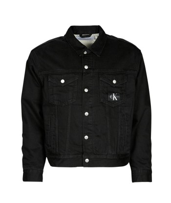 Veste hommes Calvin Klein Jeans GENDERLESS PADDED DENIM JACKET Noir