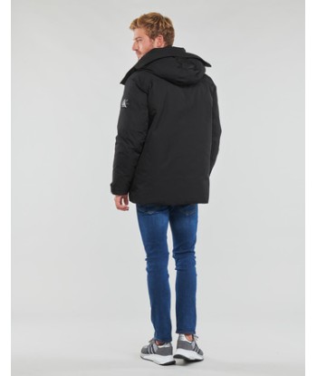Parka hommes Calvin Klein Jeans NON-DOWN TECHNICAL PARKA Noir