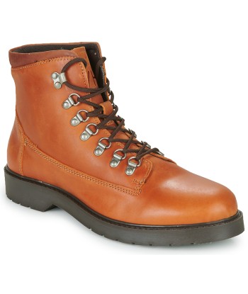 Boots hommes Selected SLHMADS LEATHER BOOT Marron