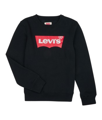 Sweat-shirt enfant garcons Levis BATWING CREWNECK Noir