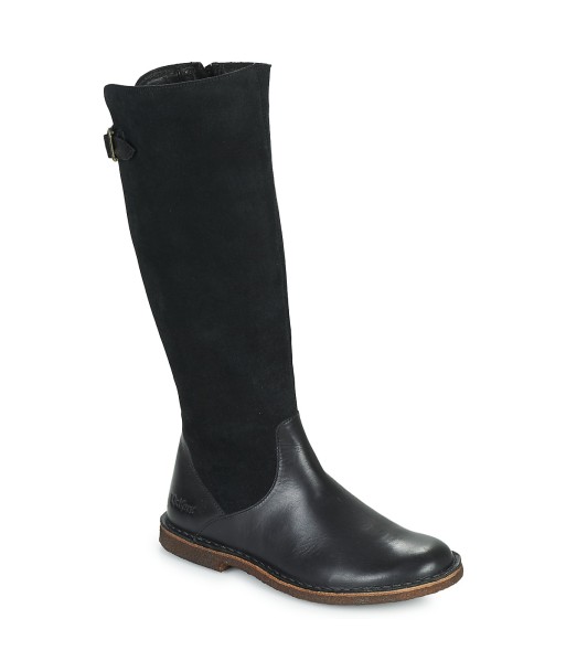 Bottes femmes Kickers KICK TITANIUM Noir