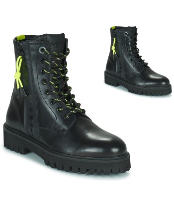 Boots femmes Pepe jeans TRUCKER LACES W Noir