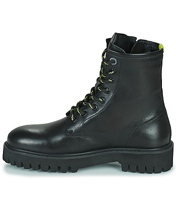 Boots femmes Pepe jeans TRUCKER LACES W Noir