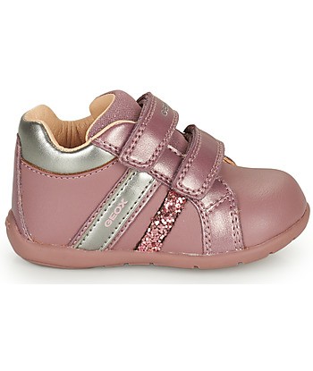 Baskets basses enfant filles Geox B ELTHAN GIRL Rose