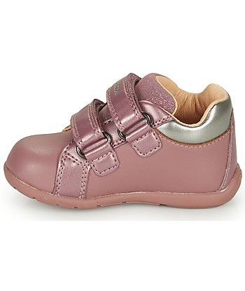 Baskets basses enfant filles Geox B ELTHAN GIRL Rose