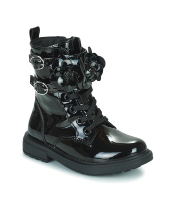 Boots enfant filles Geox J ECLAIR GIRL Noir