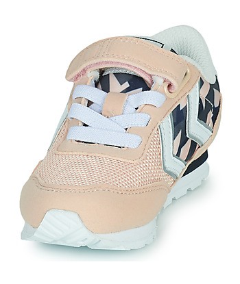 Baskets basses enfant filles hummel REFLEX JR Rose