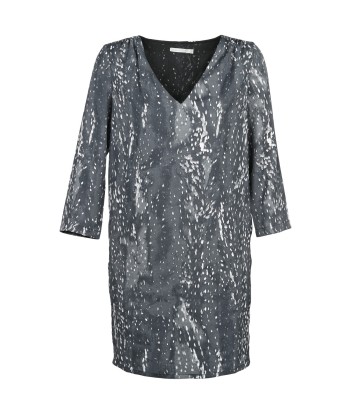 Robe courte femmes See U Soon BELDONT Gris