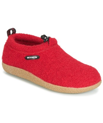 Chaussons femmes Giesswein VENT Rouge