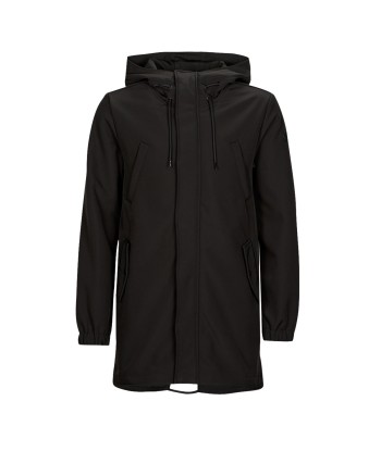 Parka hommes Only & Sons  ONSHALL HOOD SOFTSHELL PARKA Noir