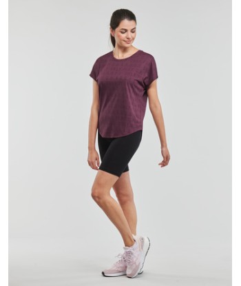 T-shirt femmes Only Play ONPSAFA NEW CURVED SS TRAIN TEE Rose