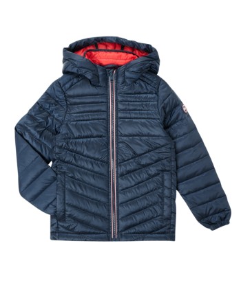 Doudounes enfants garcons Jack & Jones JJEHERO PUFFER HOOD Marine