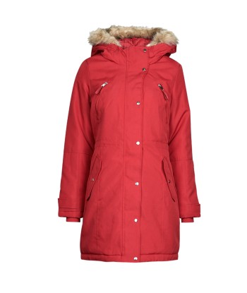 Parka femmes Vero Moda VMTRACK Rouge