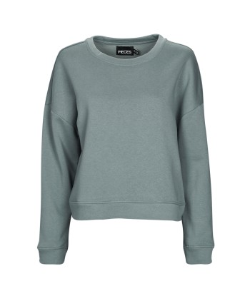 Sweat-shirt femmes Pieces PCCHILLI LS SWEAT Vert