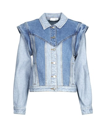 Veste femmes Vila VIMALUSA L/S 2IN1 DENIM Bleu