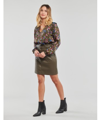 Chemise femmes Vila VISURINA V-NECK L/S TOP/ Multicolore