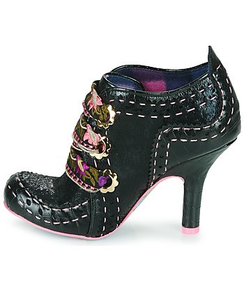 Bottines femmes Irregular Choice ABIGAILS FLOWER PARTY Noir