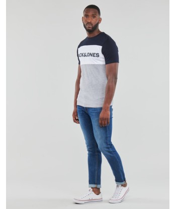 T-shirt hommes Jack & Jones JJELOGO BLOCKING TEE Multicolore