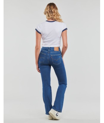 T-shirt femmes Levis GRAPHIC RINGER MINI TEE Blanc