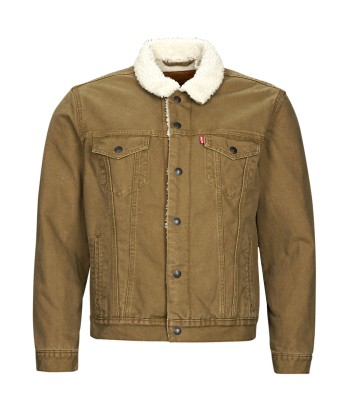 Veste hommes Levis TYPE 3 SHERPA TRUCKER Beige
