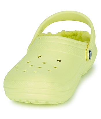 Sabots enfant garcons Crocs CLASSIC LINED CLOG K Jaune