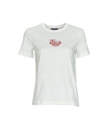 T-shirt femmes Diesel T-REG-E9 Blanc