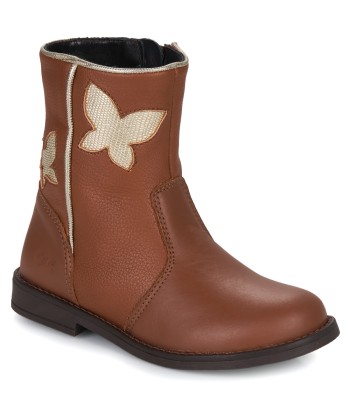 Boots enfant filles Citrouille et Compagnie HORELI Marron