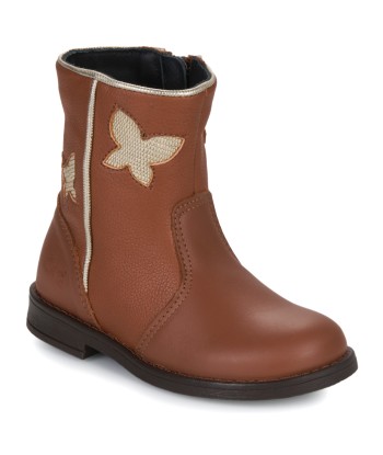 Boots enfant filles Citrouille et Compagnie HORELI Marron