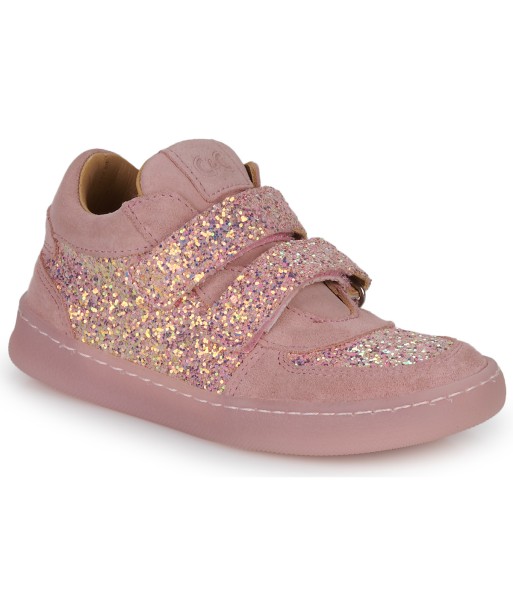 Baskets basses enfant filles Citrouille et Compagnie HELLO Rose