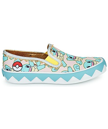 Slip ons femmes Irregular Choice Every Day Is An Adventure Multicolore