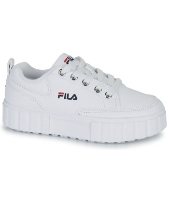 Baskets basses enfant filles Fila SANDBLAST Blanc