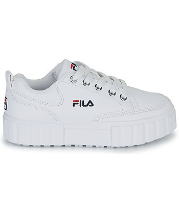 Baskets basses enfant filles Fila SANDBLAST Blanc