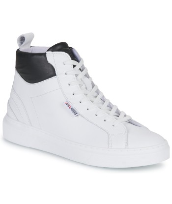 Baskets montantes hommes Yurban MANCHESTER Blanc