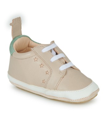 Ballerines garcons Easy Peasy MY BLUBLU BASKET LACET Beige
