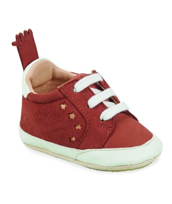 Ballerines garcons Easy Peasy MY BLUBLU BASKET LACET Rouge