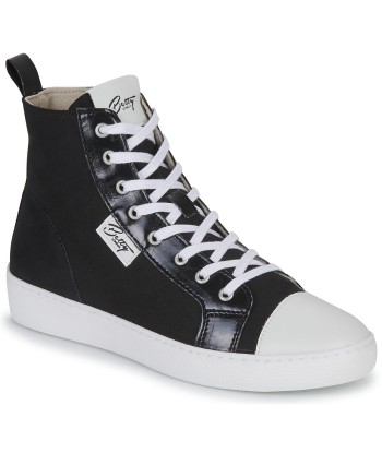 Baskets montantes femmes Betty London ETOILE Noir