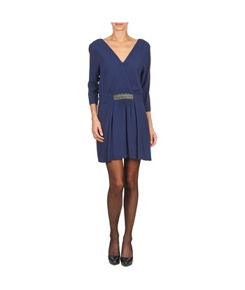 Robe courte femmes Betty London DUSTY Bleu