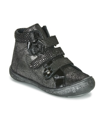 Baskets montantes enfant filles Citrouille et Compagnie HODIL Noir