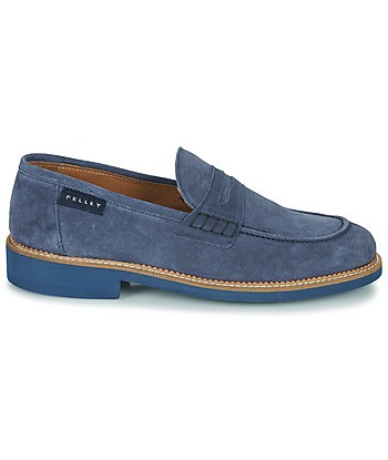 Mocassins hommes Pellet CLEMENT Bleu