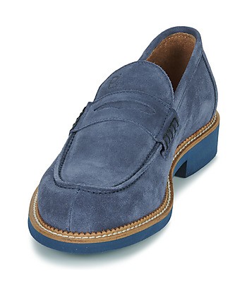 Mocassins hommes Pellet CLEMENT Bleu