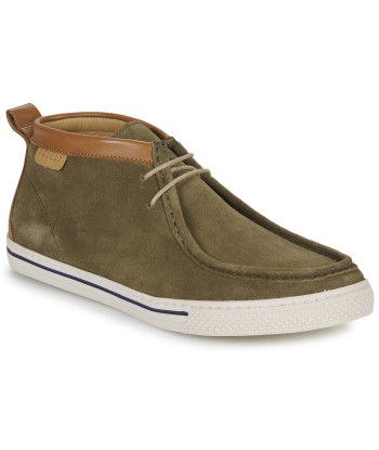 Baskets montantes hommes Pellet REGIS Kaki