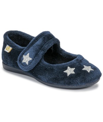 Chaussons enfant filles Citrouille et Compagnie LANINOU Bleu