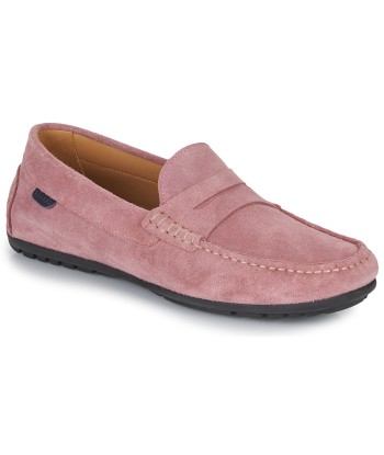 Mocassins hommes Pellet CADOR Rose